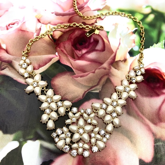 KATE SPADE GOURGEUS MINI BOUQUET COLAR NECKLACE - Picture 7 of 8